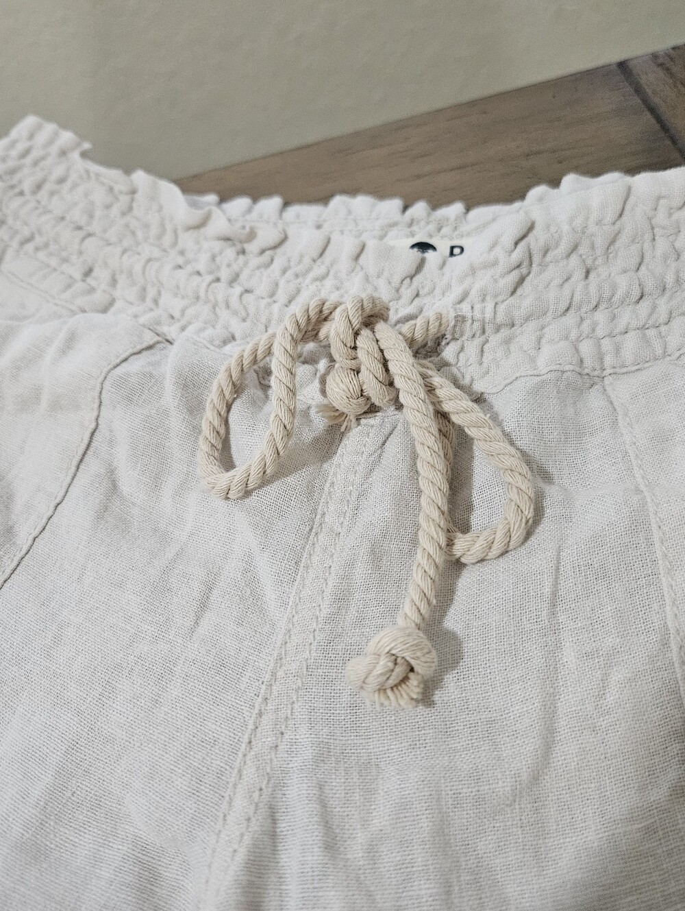 Roxy Pants New Size Medium Cream - Picture 2 of 5